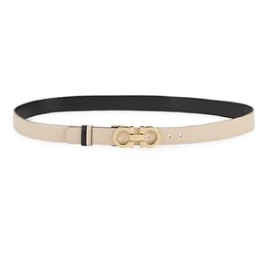 Salvatore Ferragamo Gancini-Buckle Reversible Belt